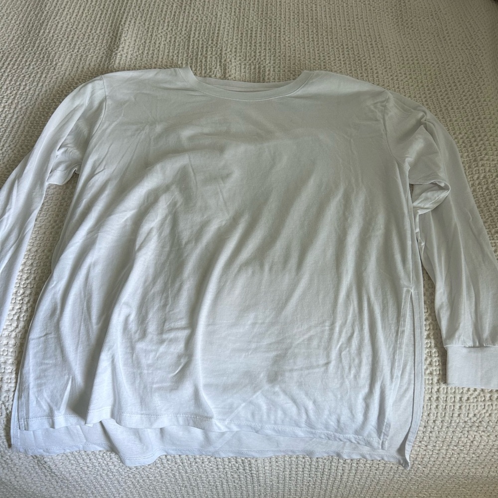 Z Supply White Crew Neck Active Tee